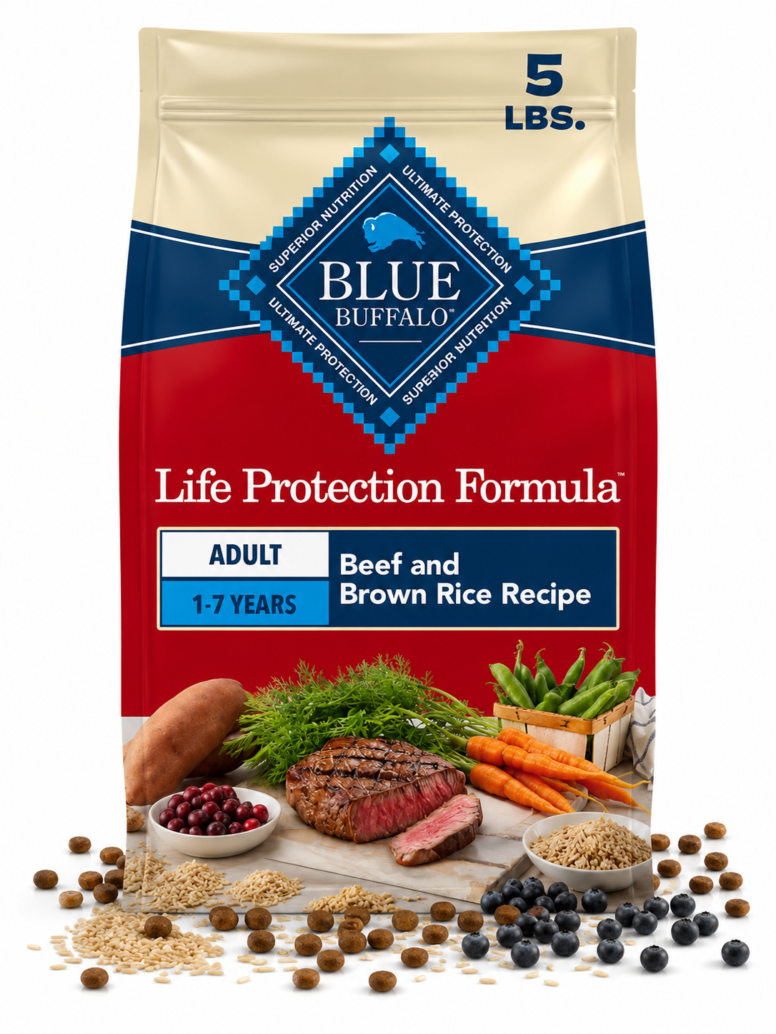 Adult Dry Dog Food for Daily Nutrition