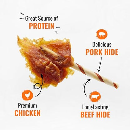 Long-Lasting Dog Treats with Real Protein