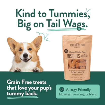 Grain-Free Natural Dog Biscuits with Simple Ingredients