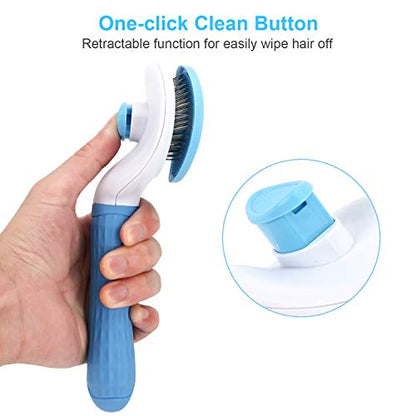 Self-Cleaning Slicker Brush for Dogs & Cats
