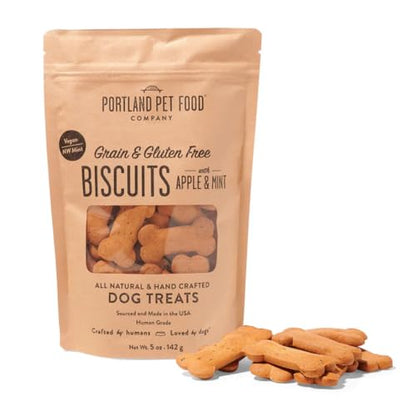 Grain-Free Natural Dog Biscuits with Simple Ingredients