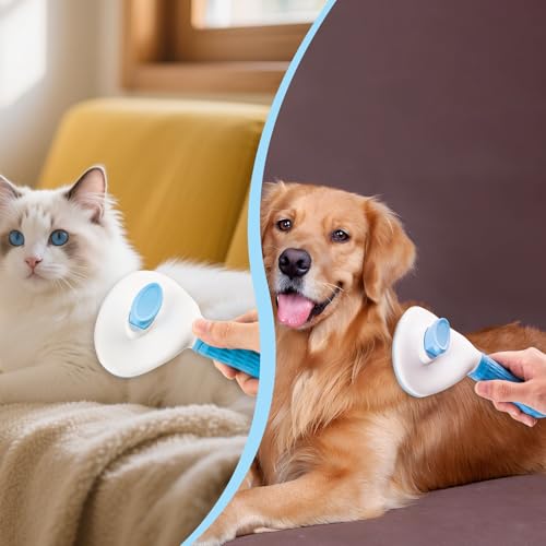 Self-Cleaning Slicker Brush for Dogs & Cats