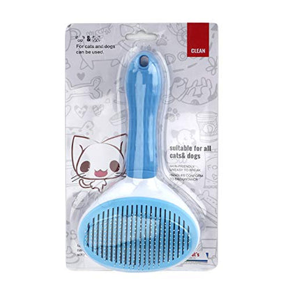 Self-Cleaning Slicker Brush for Dogs & Cats