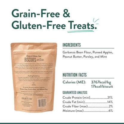 Grain-Free Natural Dog Biscuits with Simple Ingredients