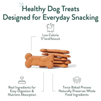 Grain-Free Natural Dog Biscuits with Simple Ingredients