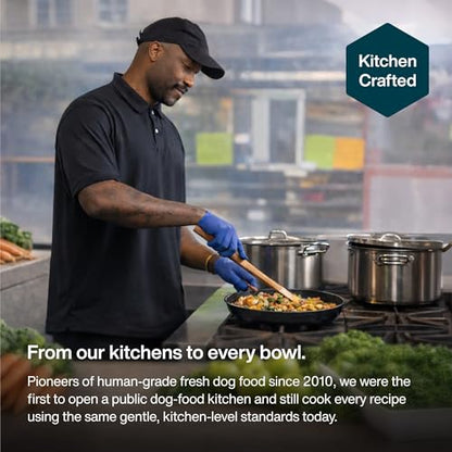 Fresh Wet Dog Food with Human-Grade Ingredients