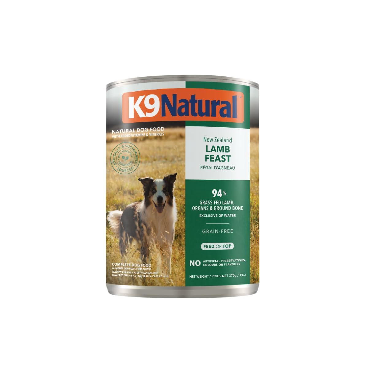 High-Protein Grain-Free Wet Dog Food Pâté