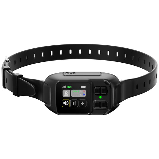 Wireless GPS Dog Fence Collar with Custom Boundary
