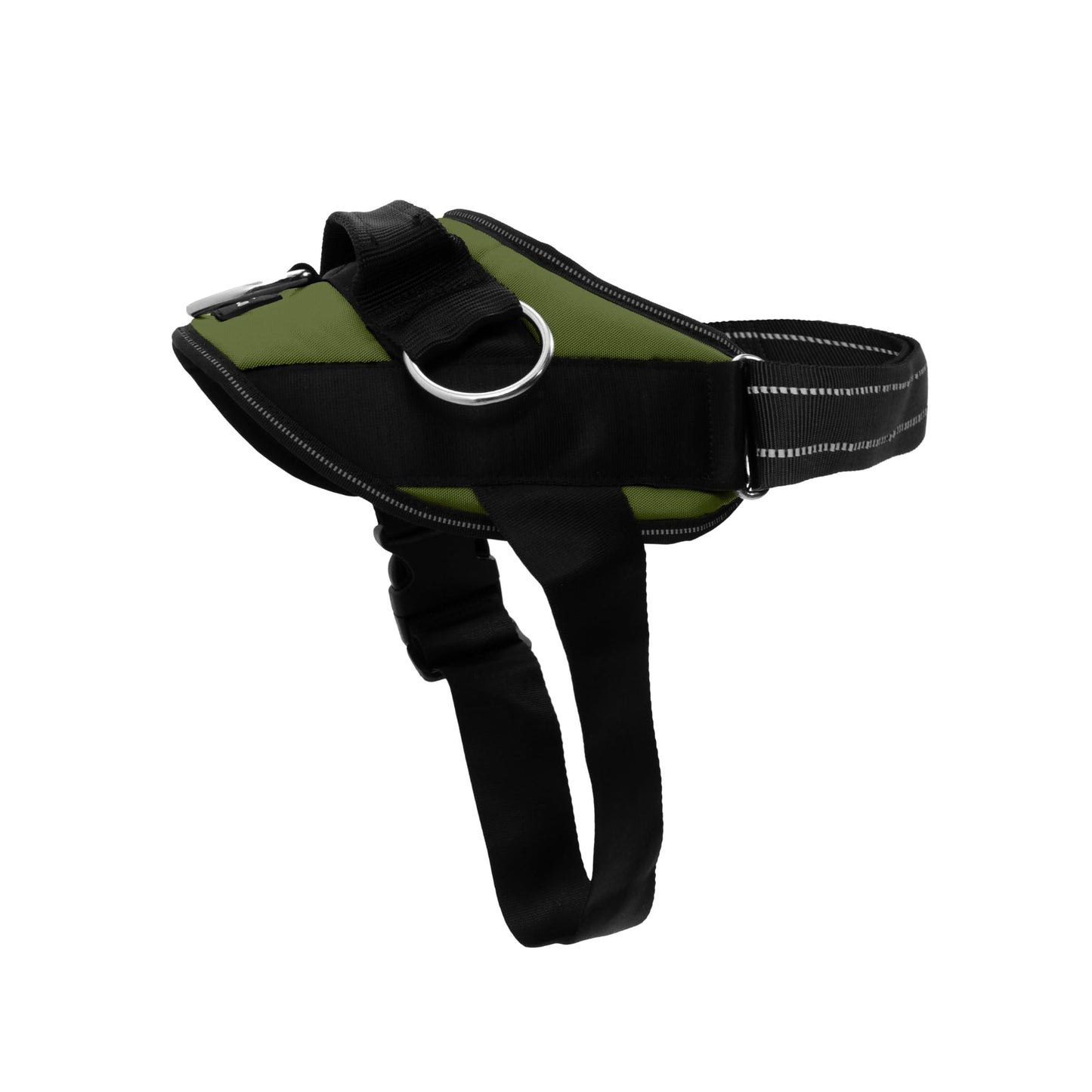 No-Pull Padded Dog Harness with 3 Leash Clips