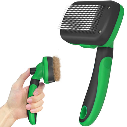 Self-Cleaning Deshedding Brush for Dogs & Cats