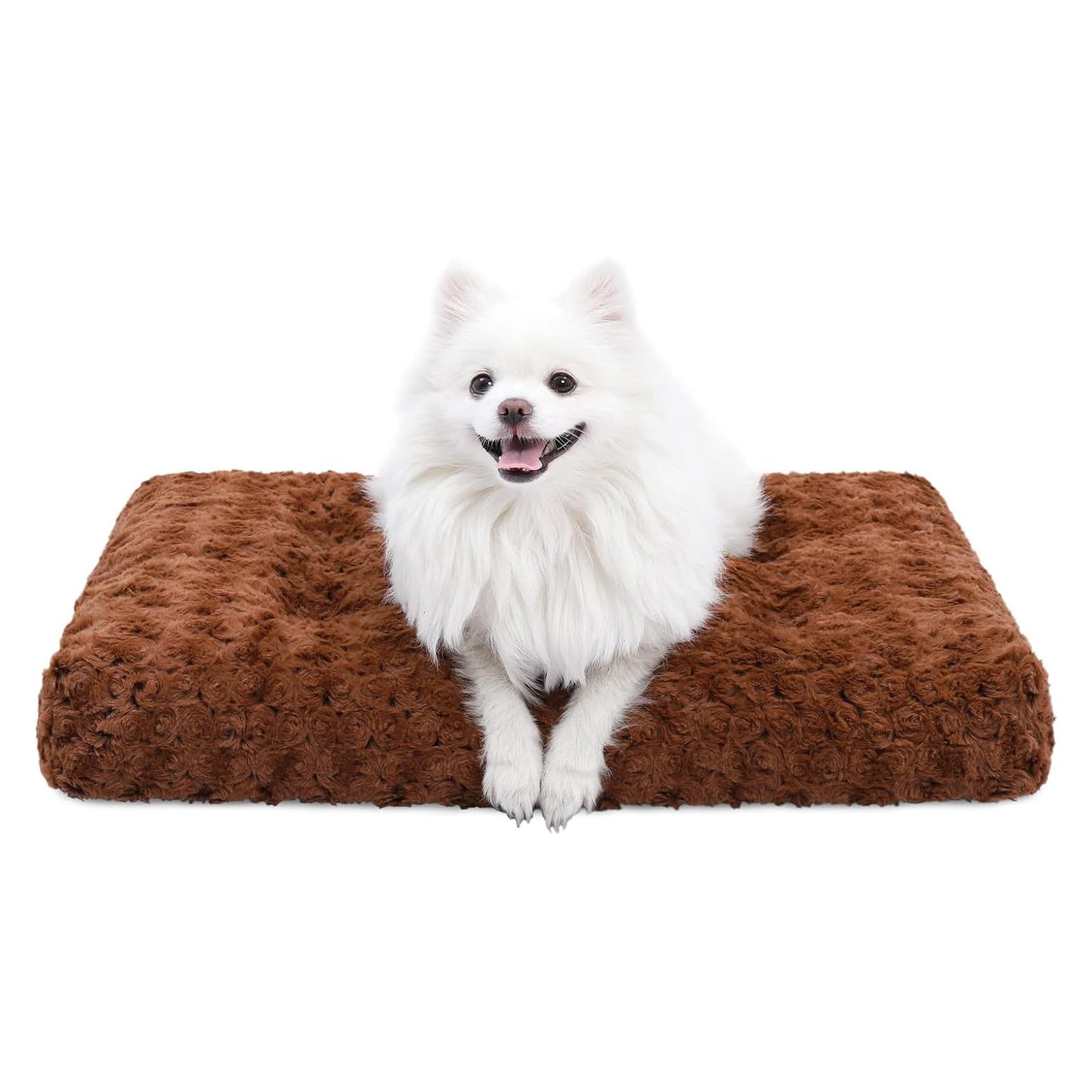 Washable Plush Dog Crate Bed & Pet Mat