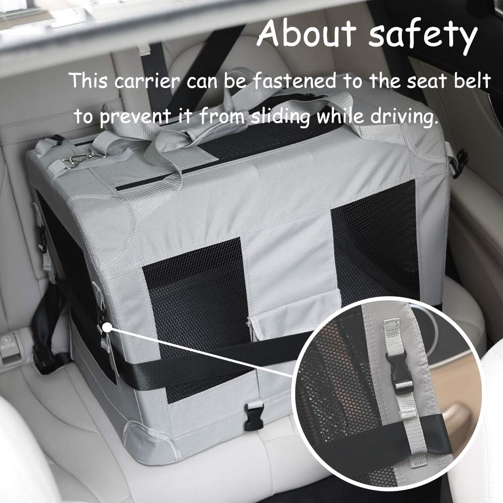 Extra-Large Soft-Sided Pet Carrier, Foldable