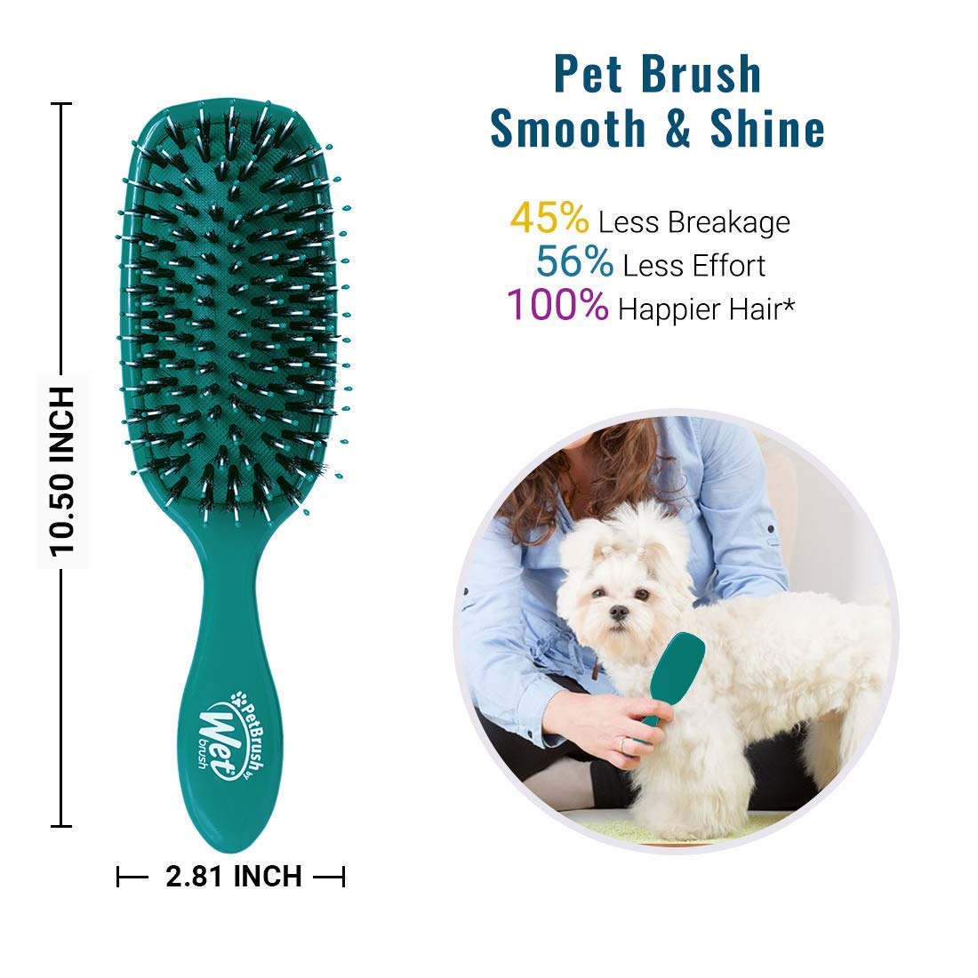 Pet Detangling Brush for Smooth Coat Care