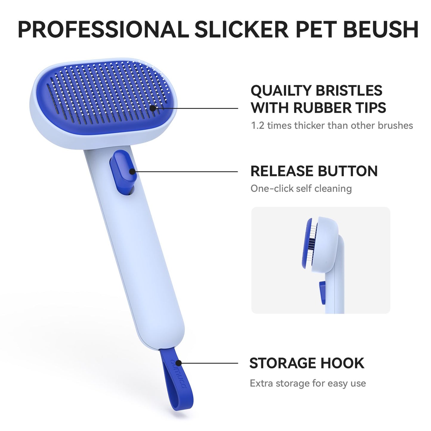 Cat Deshedding Brush for Long & Short Hair