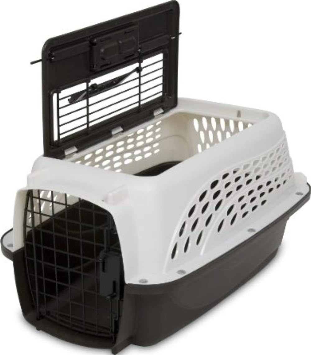 Two-Door Top-Load Pet Kennel for Small Pets