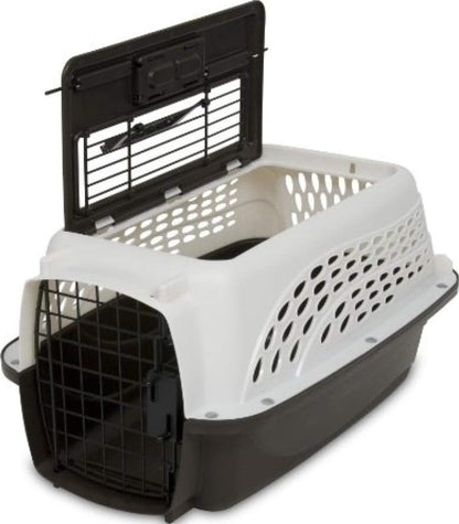 Two-Door Top-Load Pet Kennel for Small Pets