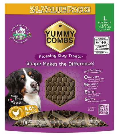 Dental Dog Treats for Daily Chewing & Oral Care