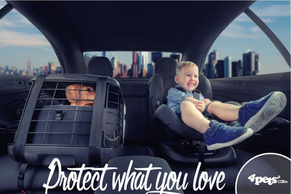 Crash-Tested Pet Car Seat Carrier with Cushion