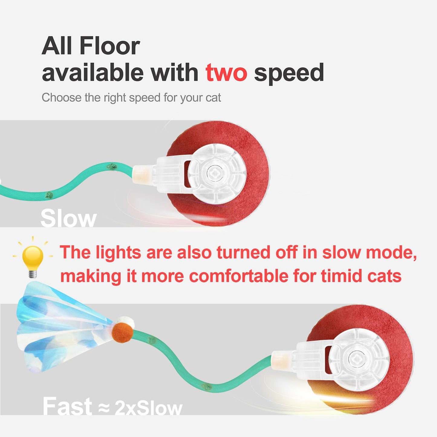 Interactive Moving Cat Ball with Mesh Tail