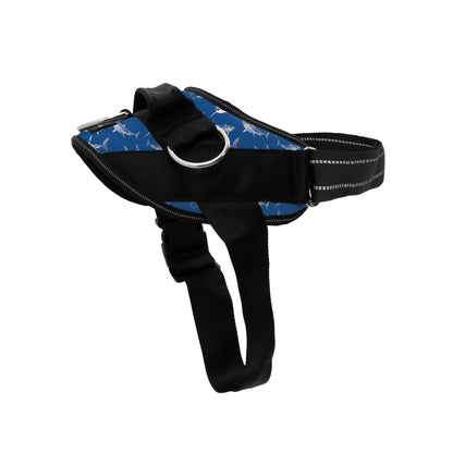 No-Pull Padded Dog Harness with 3 Leash Clips