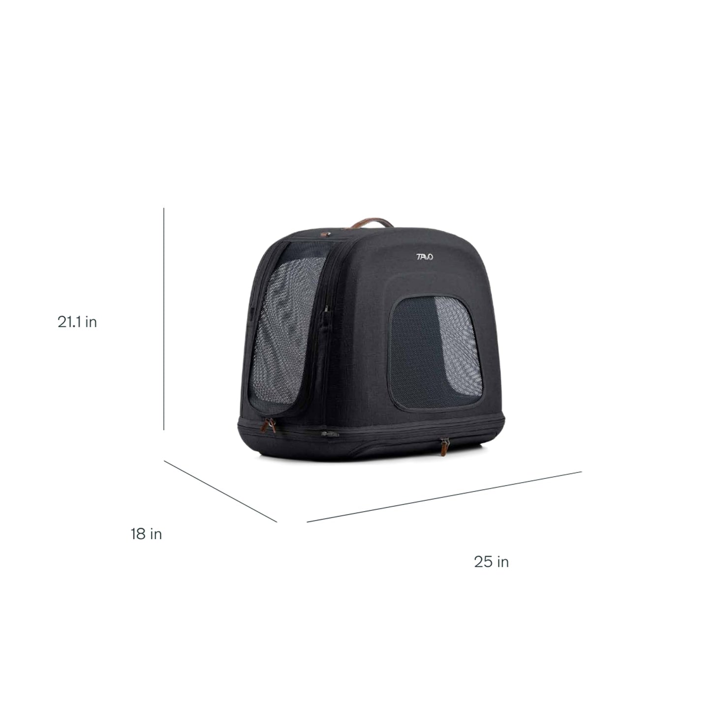 Crash-Tested Pet Travel Crate with Memory Foam