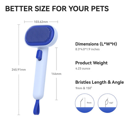 Cat Deshedding Brush for Long & Short Hair