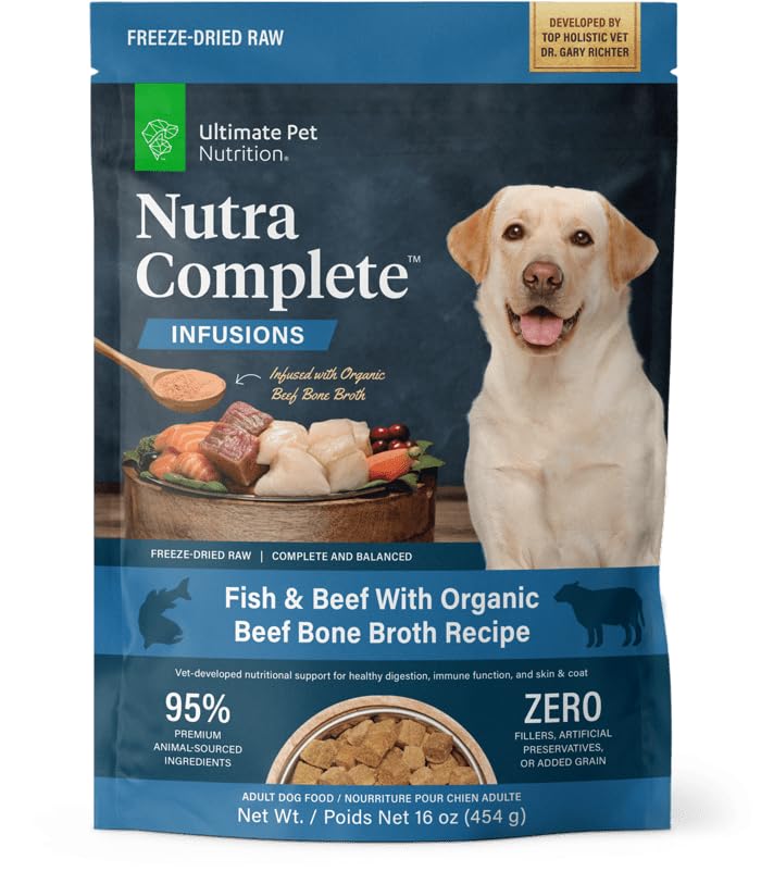 Freeze-Dried Raw Dog Food with Prebiotics