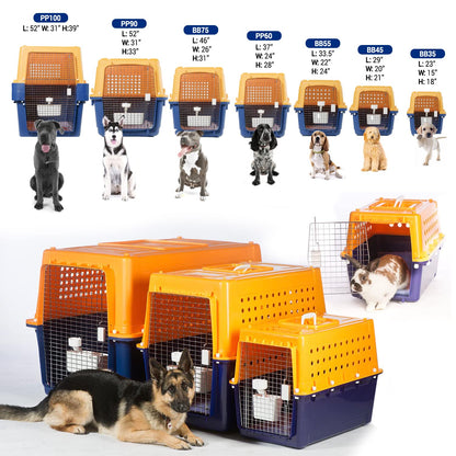 Pet Crate, Airline Approved Pet Carrier, 7 Sizes