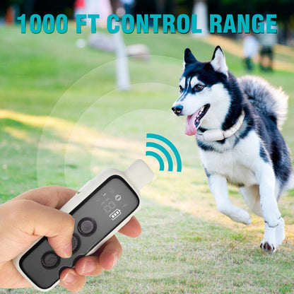 Waterproof Remote Training Collar for Two Dogs