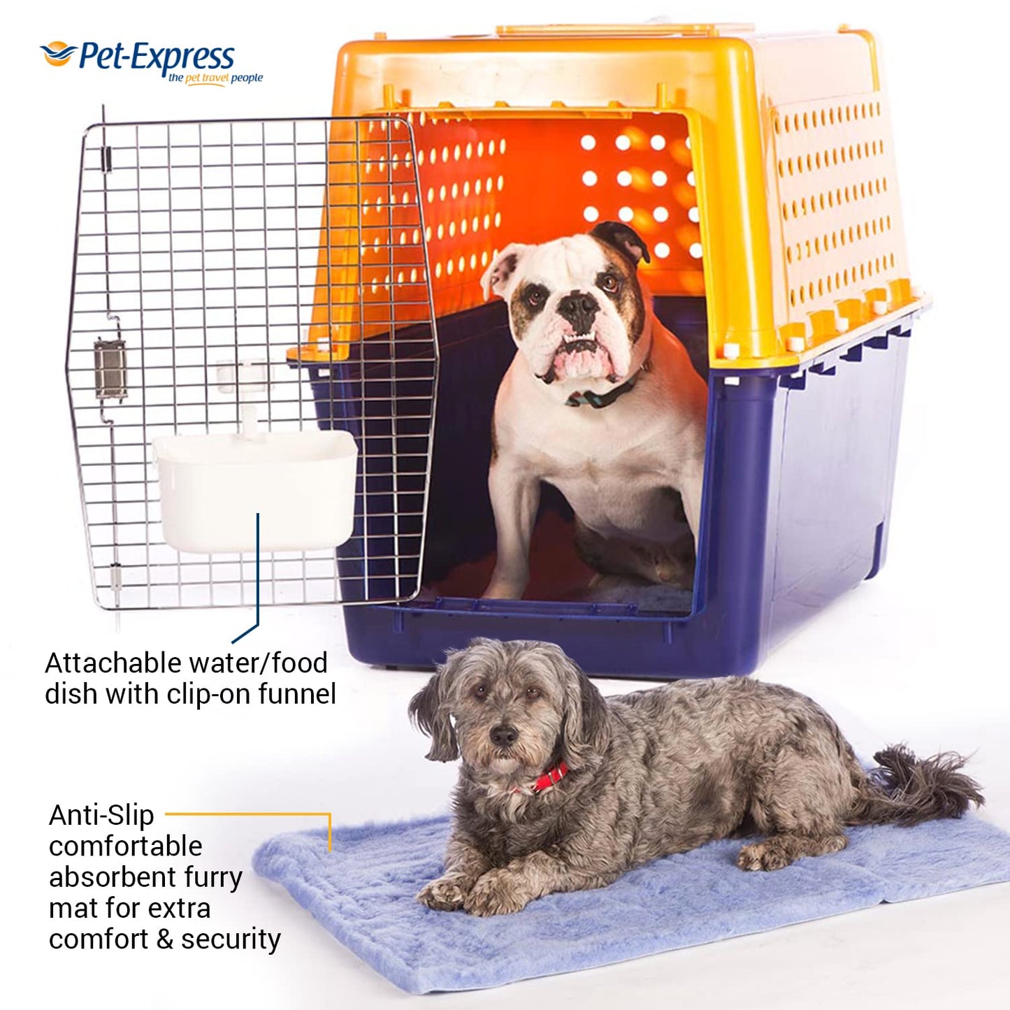 Pet Crate, Airline Approved Pet Carrier, 7 Sizes