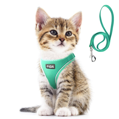 Breathable Dog Harness & Leash Set
