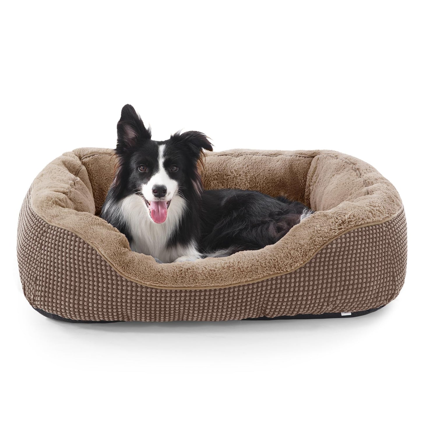 Orthopedic Calming Dog Bed with Anti-Slip Bottom