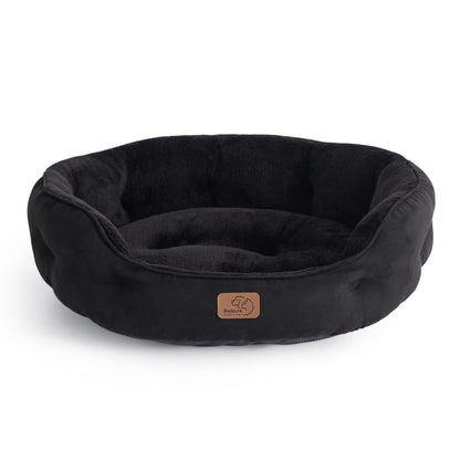 Washable Round Pet Bed for Small Dogs & Cats