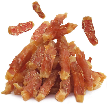 Chicken-Wrapped Sweet Potato Dog Treats