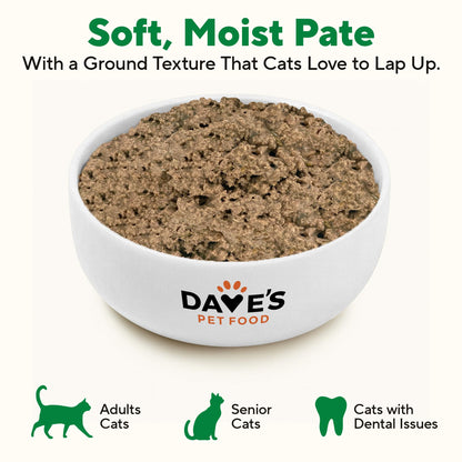 Natural Wet Cat Food Pâté & Chunks