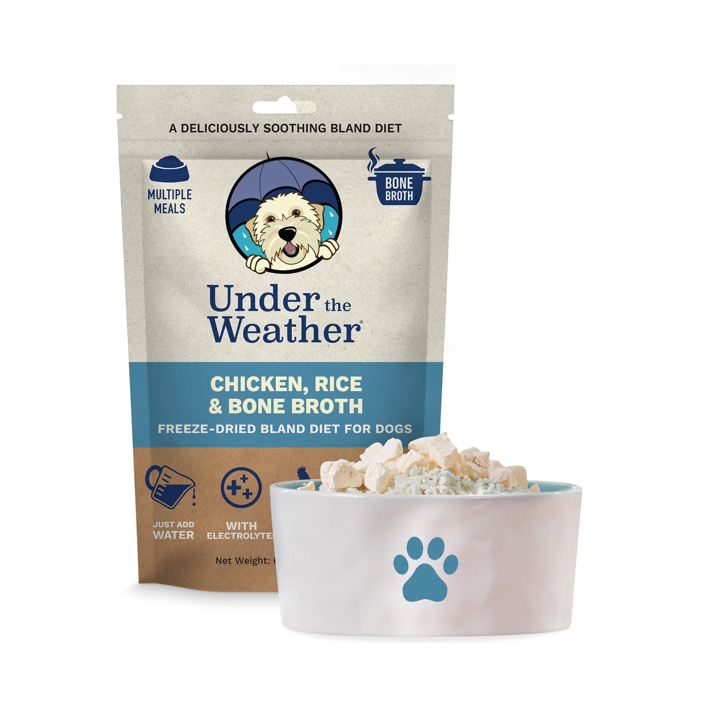 Easy-Digest Bland Diet Dog Food with Electrolytes