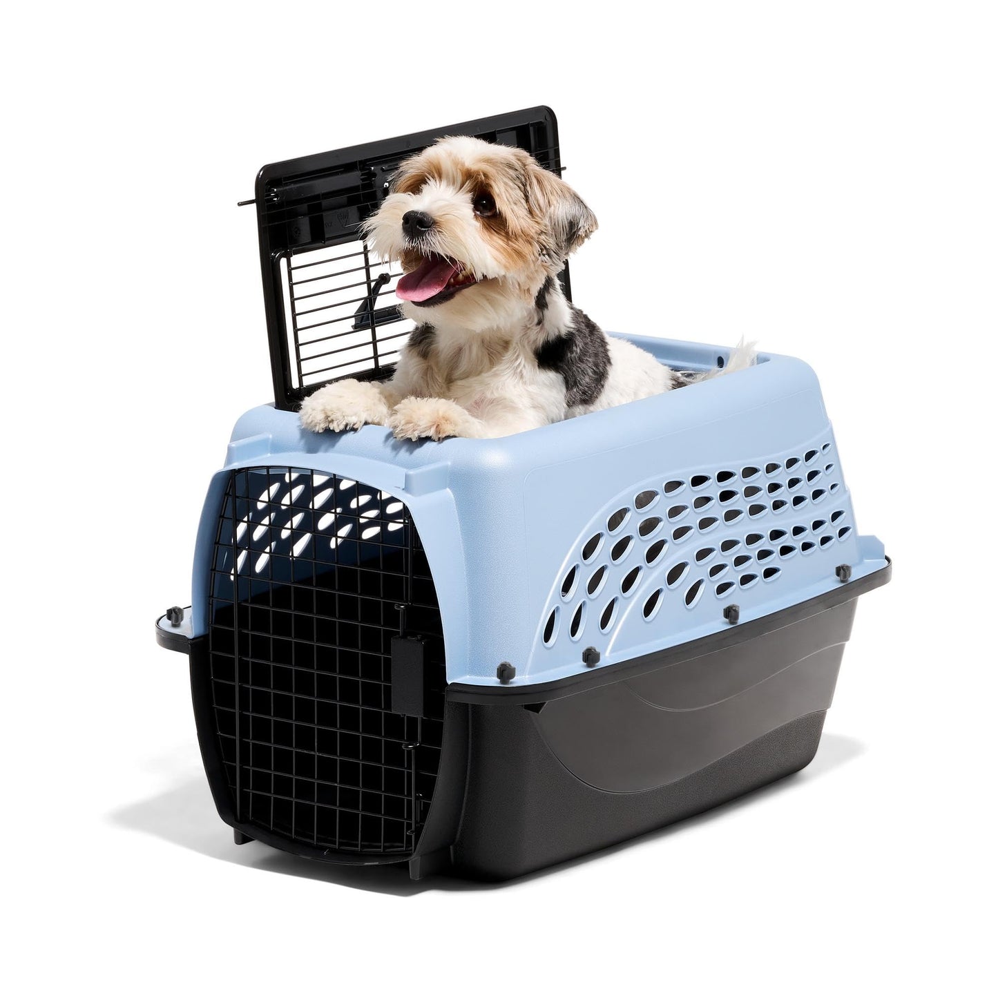 Two-Door Top-Load Pet Kennel for Small Pets