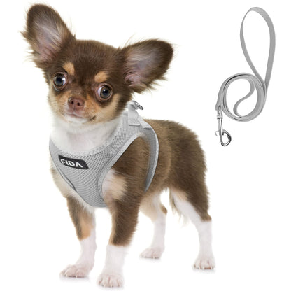 Breathable Dog Harness & Leash Set