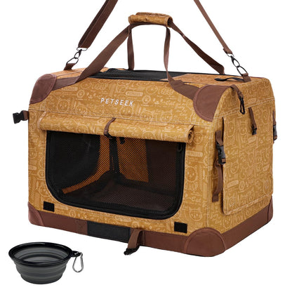 Extra-Large Soft-Sided Pet Carrier, Foldable