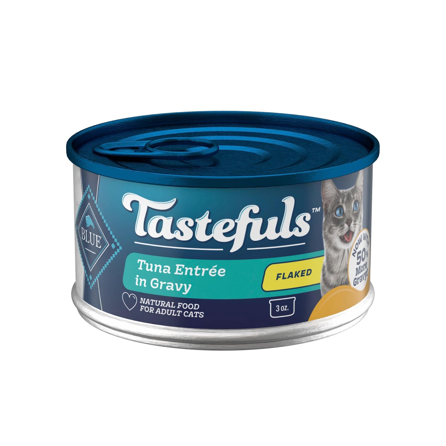Natural Flaked Wet Cat Food for Daily Nutrition