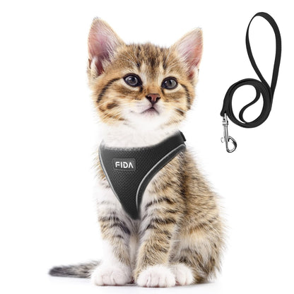 Breathable Dog Harness & Leash Set