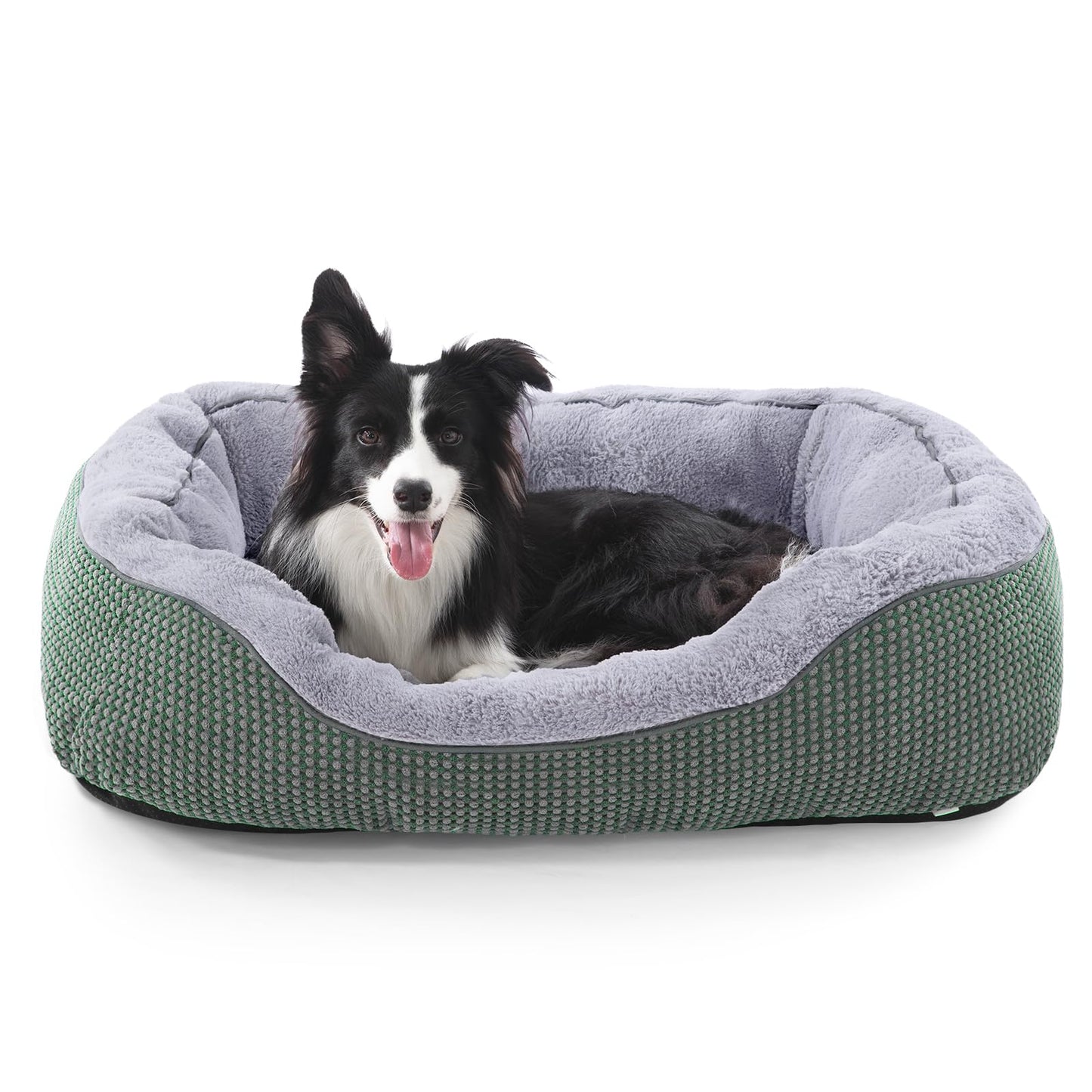 Orthopedic Calming Dog Bed with Anti-Slip Bottom