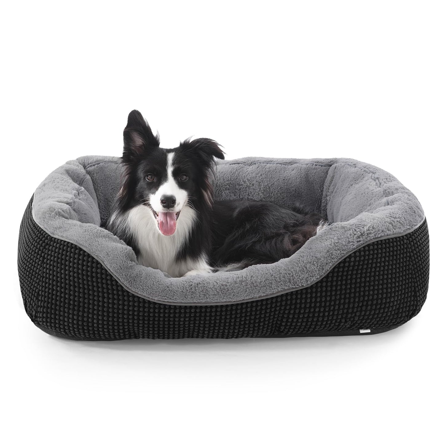 Orthopedic Calming Dog Bed with Anti-Slip Bottom
