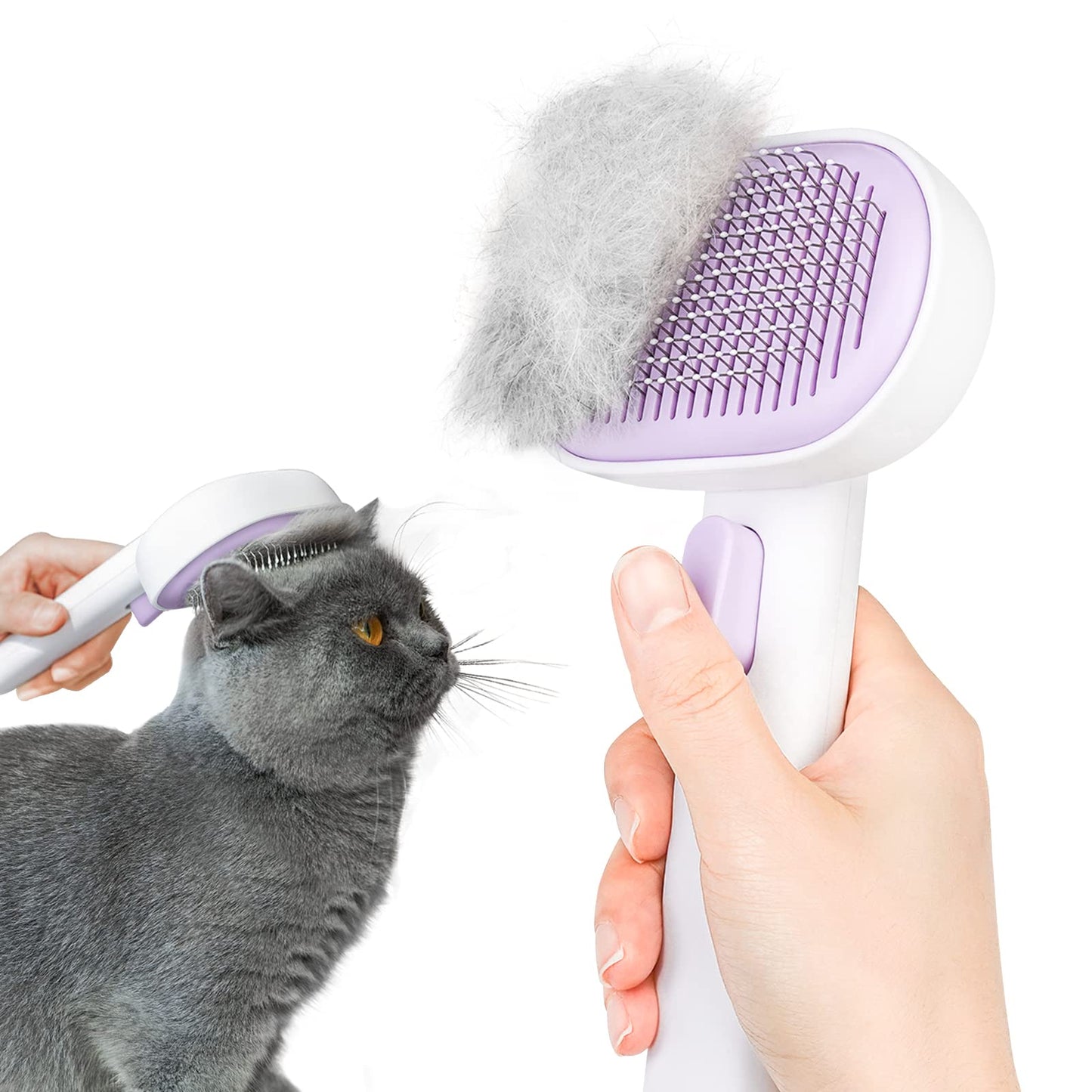 Cat Deshedding Brush for Long & Short Hair