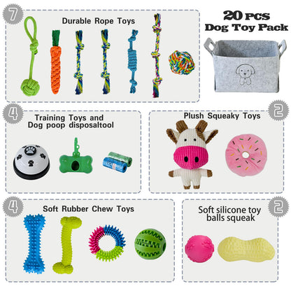 Puppy Teething Chew Toy for Gentle Relief