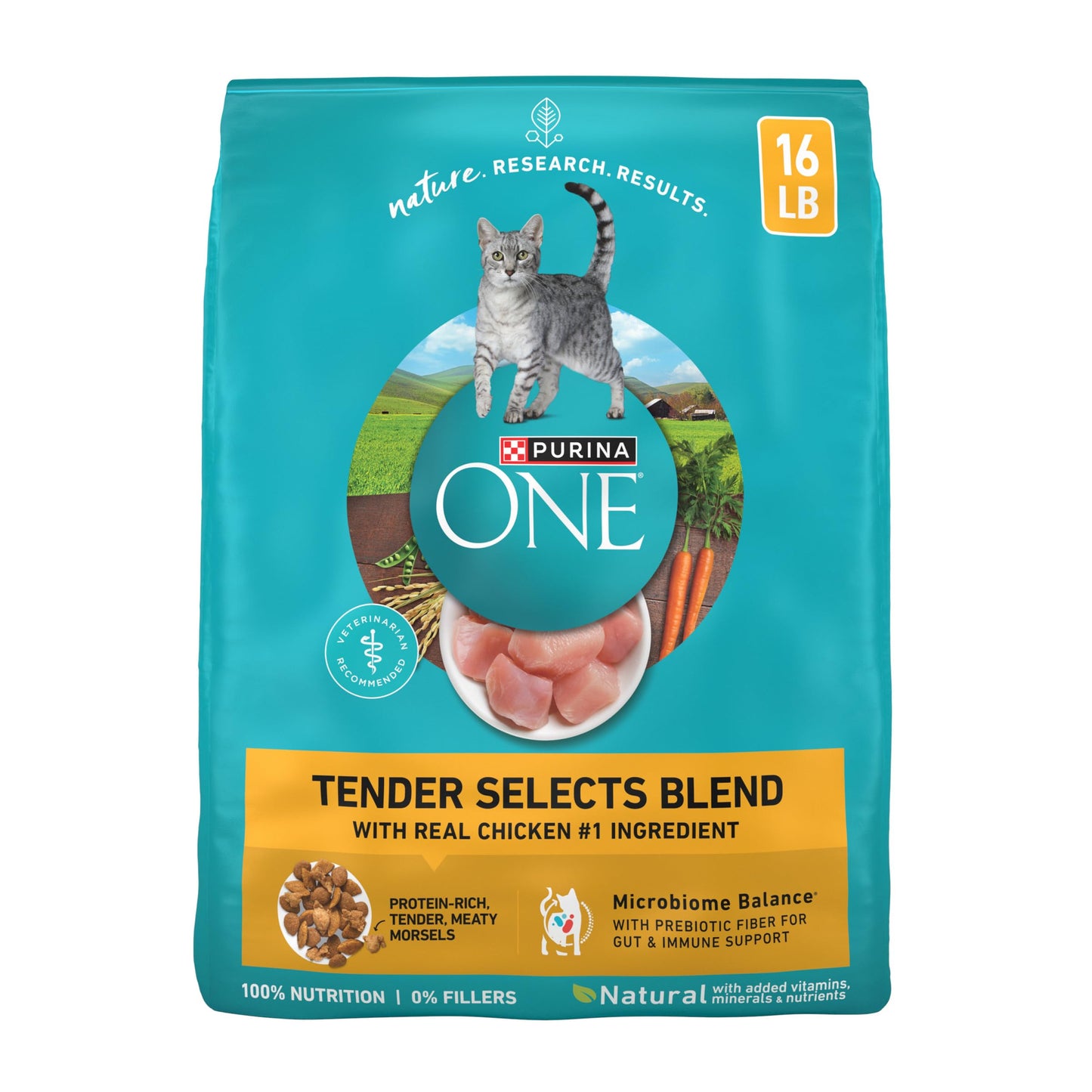 Natural Dry Cat Food with Real Chicken