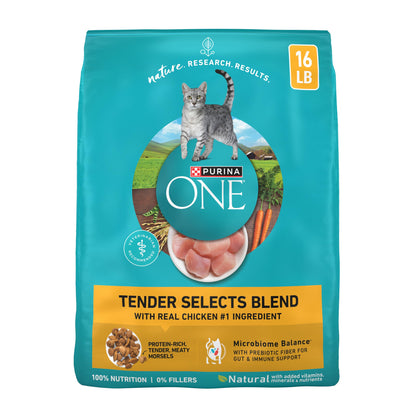Natural Dry Cat Food with Real Chicken