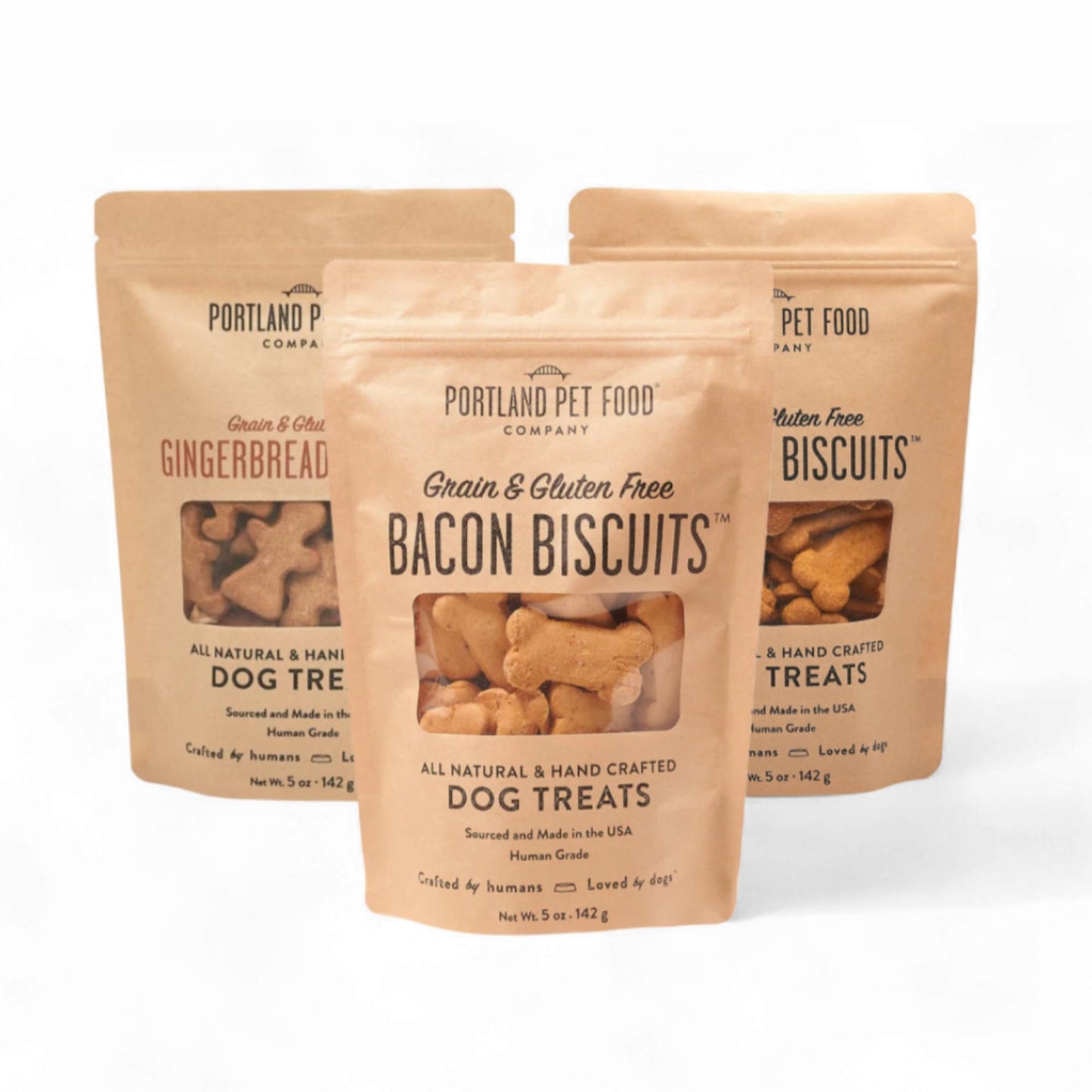 Grain-Free Natural Dog Biscuits with Simple Ingredients