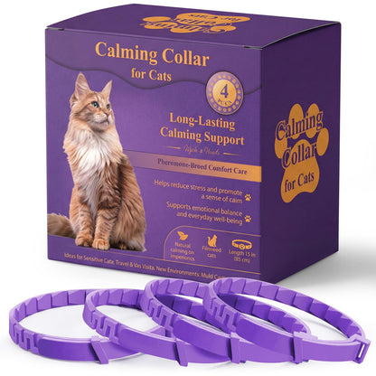 Calming Cat Collar with Long-Lasting Pheromones