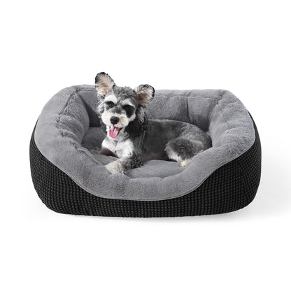 Orthopedic Calming Dog Bed with Anti-Slip Bottom